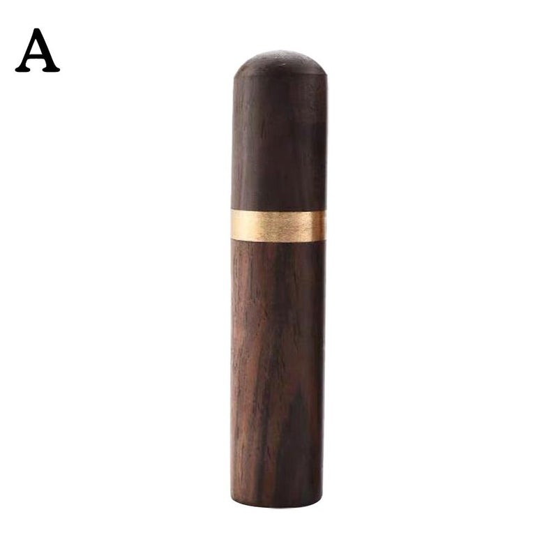 Wooden toothpick holder, toothpick storage tube, portable toothpick organizer, hand sewing needle storage tube
